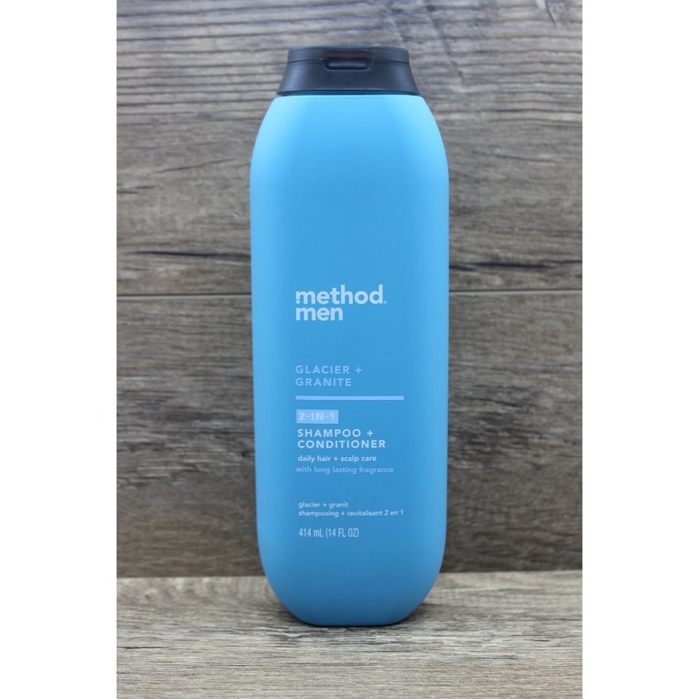 Method Men Galcier Granite 2 in 1 shampoo conditioner menthol‎ argan jojoba oils
